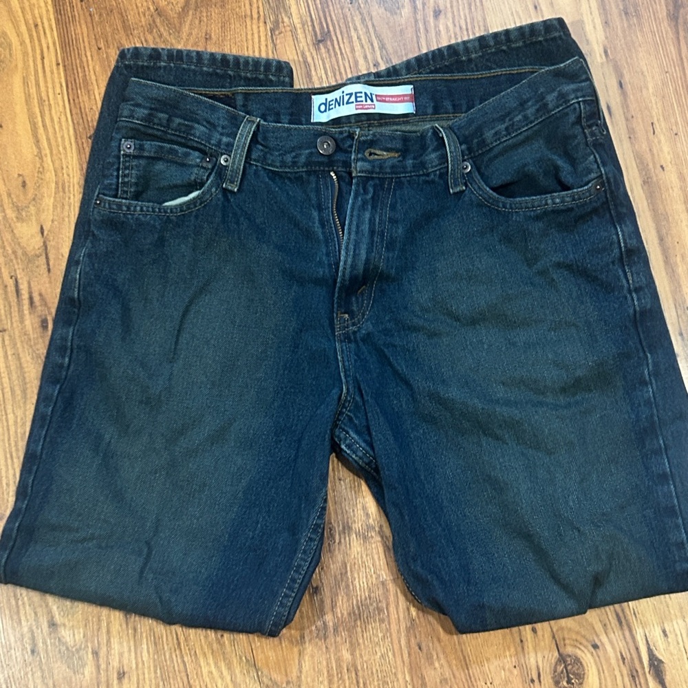 Denizen from Levi's Men's Deep Indigo Relaxed Jeans